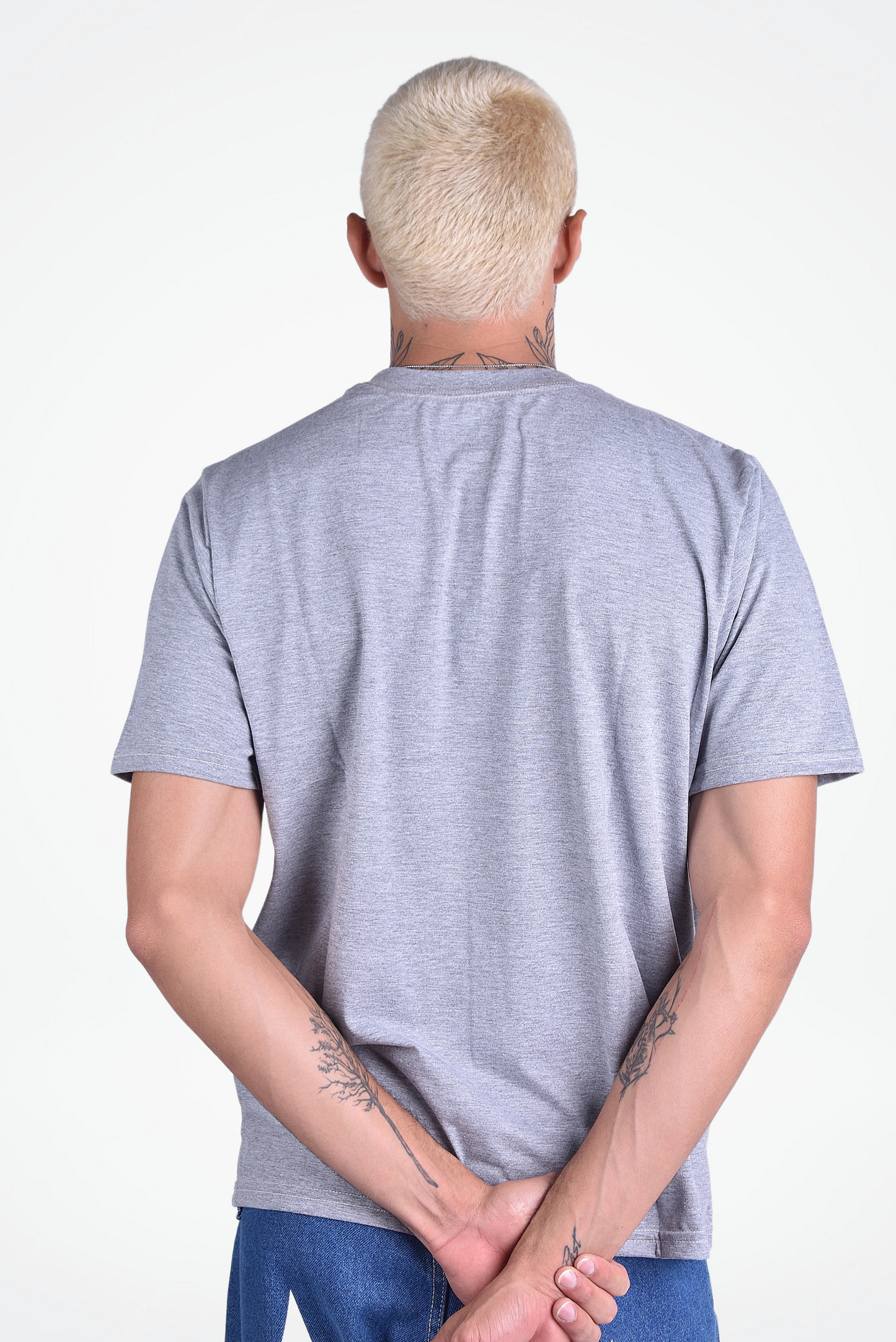 Camiseta DailyBasics Regular Fit Cinza Mescla