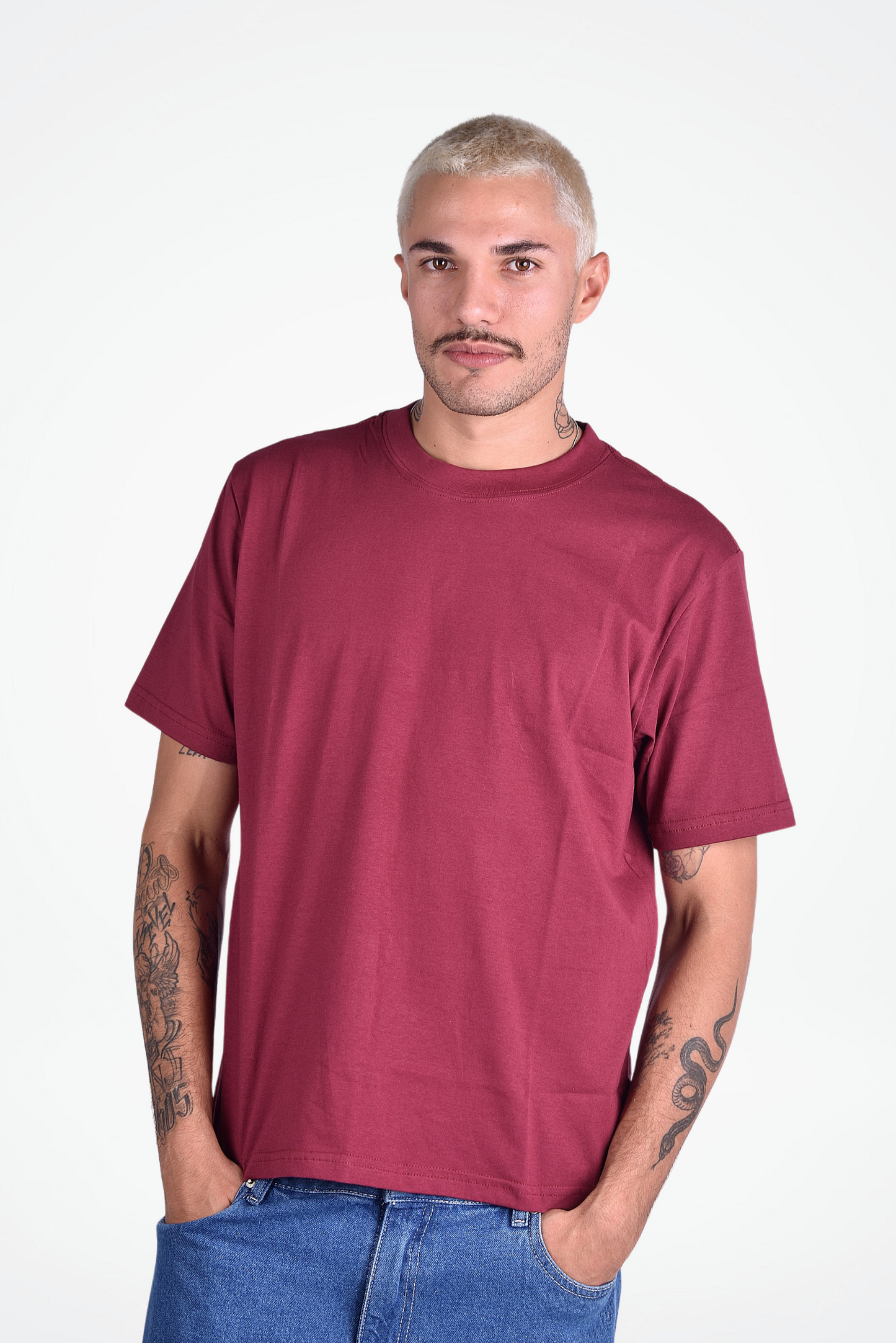 Camiseta DailyBasics Regular fit Bordô